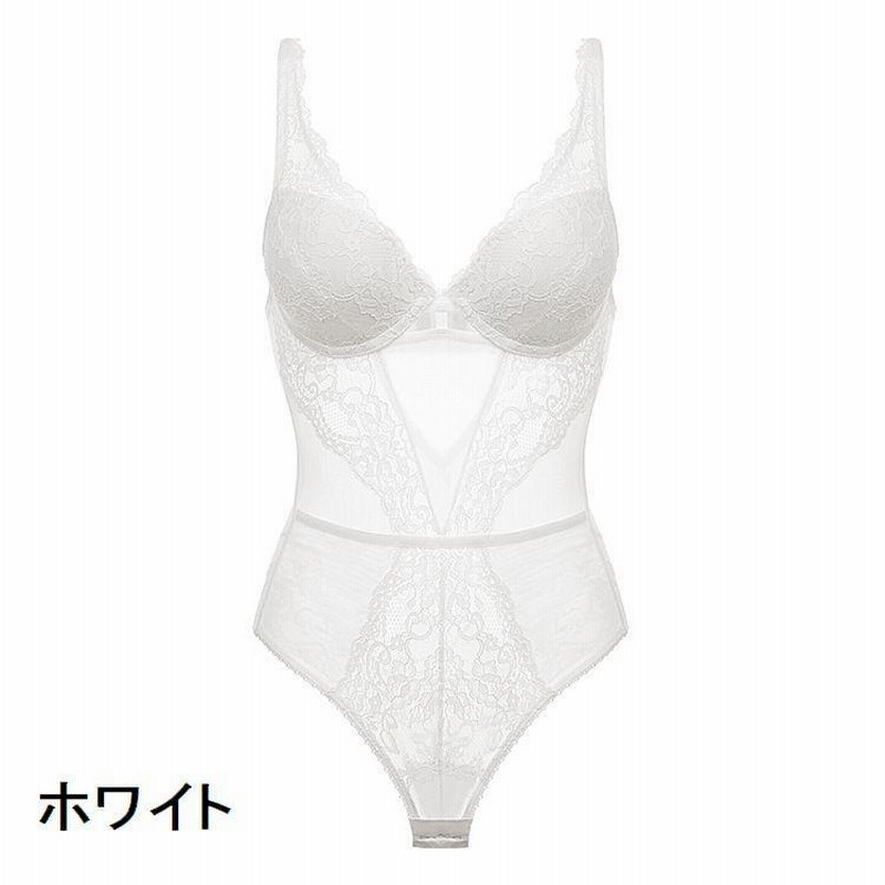 tシャツ Luxe バックストリングレースボディスーツ/テディ レディース 8 By YOOX SATIN LACE-TRIM BODYSUIT | ボディスーツ