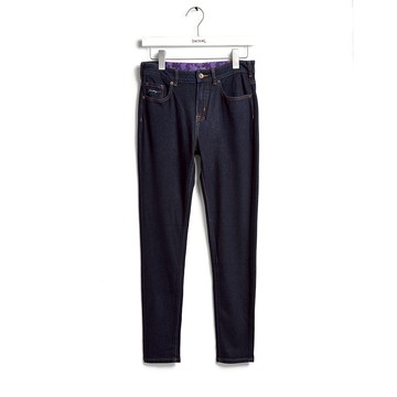 SOMETHING｜女裝｜天絲針織窄管丹寧直筒褲