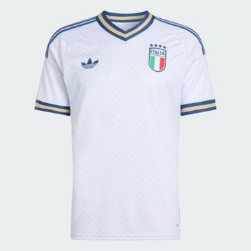 Adidas 愛迪達 Figc A Jsy KC8704 男 T恤 白 世界盃 義大利 客場 短袖球衣