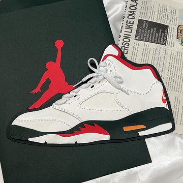 球鞋客製手工卡片 情侶禮物 情人節卡片 生日卡片