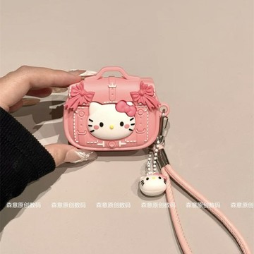 ✨臺灣出貨✨韓風KT貓包包AirPods4代保護套AirPodspro2耳機殼1/2代AirPods3代