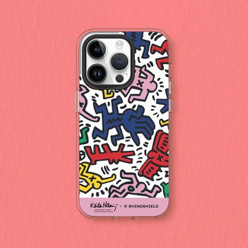 Clear透明防摔手機殼∣Keith Haring/Icons for iPhone