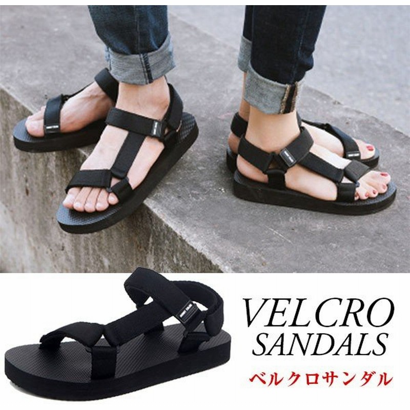 ベルクロサンダル 厚底 レディース メンズ スポサンダル シューズ 春夏 男女兼用 宅配便送料別 9月1日から10日入荷予定 通販 Lineポイント最大0 5 Get Lineショッピング