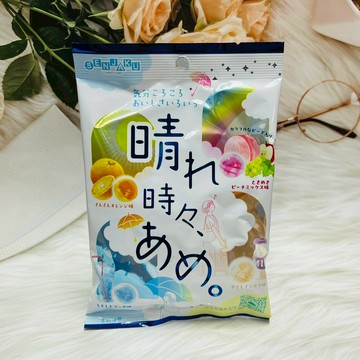 日本 SENJAKU 扇雀飴 時晴時雨 綜合水果糖 四味水果糖 66g 情雨糖