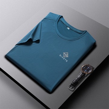 [巴黎精品] T恤短袖上衣-冰絲速乾寬鬆舒適男女裝9色a1eo21