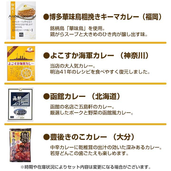 大人のご当地カレーセット8食 和風カレー レトルトカレー ギフト お歳暮ギフト クリスマス 熨斗無料