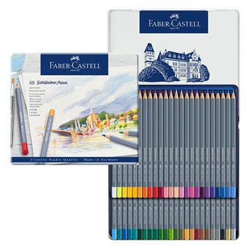 寒暑假必備【史代新文具】輝柏Faber-Castell 114648 創意工坊 48色水彩色鉛筆
