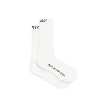 Stussy Athletic Crew Sock White 長襪 襪子 白色 138973-WE [台灣現貨]