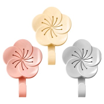 蘿林嚴選 櫻花香氛掛勾3件組 - 強力承重  防潮防水防掉落  藍風鈴 + 香奈兒 + 槴子花  1組