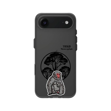 iPhone Air Clear (相機按鈕) 酷墨灰 - KID - 台灣獼猴