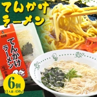 てんかけラーメン6個 玉林園《90日以内に順次出荷(土日祝除く)》 和歌山県 紀の川市 ラーメン 天かす