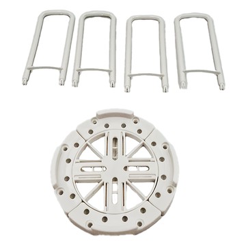 Canko康扣 伸縮廚房收納碗架 瀝水架  PP材質  14.5*14.5*15cm  1個