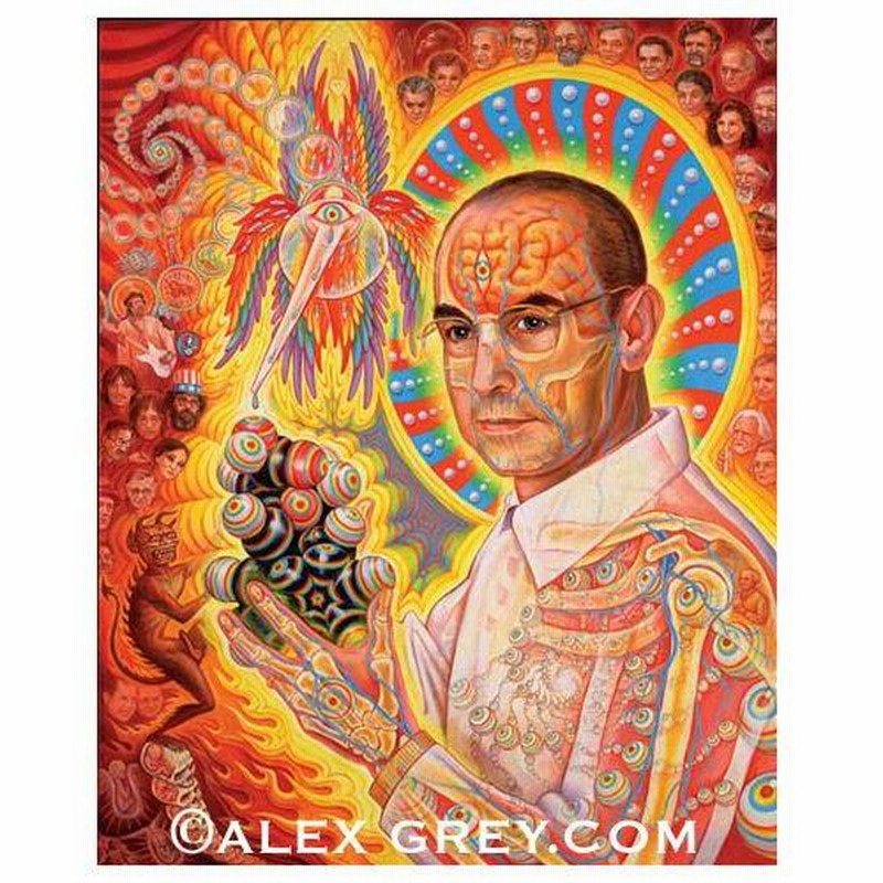 ALEX GREY アレックスグレイ ポスター「St.ALBERT」 | LINEブランドカタログ