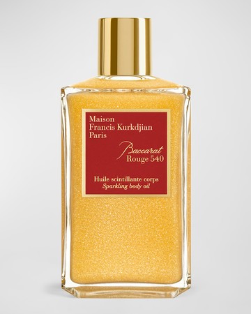 Baccarat Rouge 540 Scented Sparkling Body Oil, 6.8 oz.