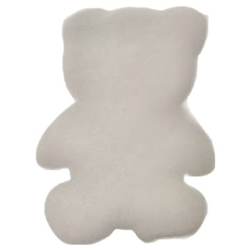 OMORY 造型科技去污海綿  小熊造型  9個入  3.6 x 2 x 2.5cm  1包