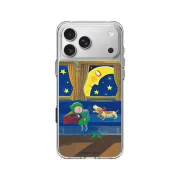 iPhone 17 Pro Max Clear Case（相機按鈕） 透明 - 幾米 Jimmy Liao - 忘記親一下-夜眠