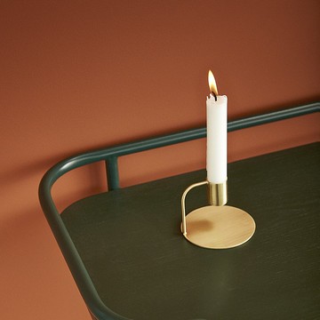 【Hübsch】－890610 金色燭台新年禮物 禮品