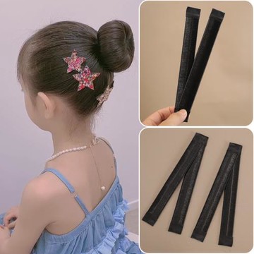 兒童盤發神器丸子頭啪啪圈蓬松花苞頭夏季小女孩發飾女童懶人頭飾