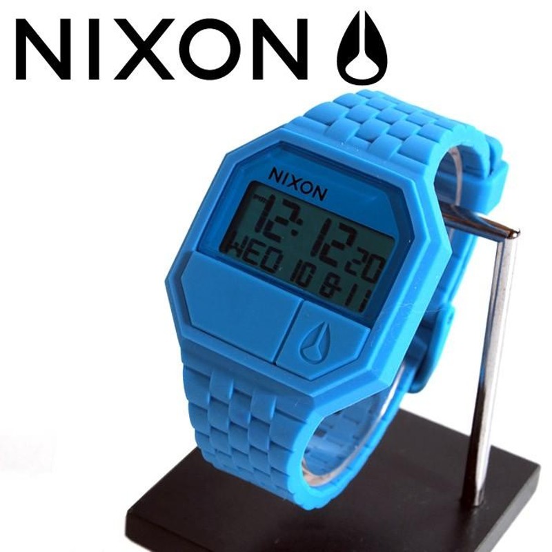 ニクソン NIXON 腕時計 RUBBER RE RUN スカイブルー メンズ/レディース