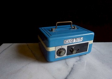 【老時光 OLD-TIME】早期台灣製錢箱存錢筒