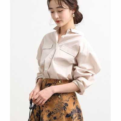 鎌倉シャツ Vis ポプリンドロップショルダーシャツ Bvh 通販 Lineポイント最大get Lineショッピング