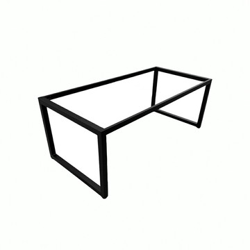 固得家俬 台灣製造 台中工廠直營 口字框鐵腳 120*60*72高cm 工業風 桌腳 訂製 鐵腳 鐵件桌腳 粉體烤漆