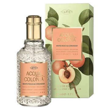 4711科隆之水 ACQUA COLONIA 白桃香菜古龍水 50ml (白桃&芫荽)