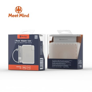 特價福利品 Meet Mind 台灣專利 MacBook Pro 原廠充電器線材收納保護殼 140W