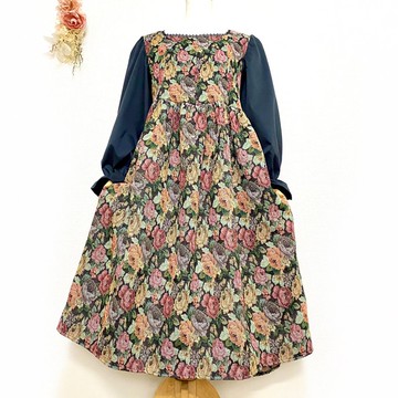 古典玫瑰 緹花洋裝