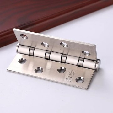 [臺灣製造]買滿99出貨 加厚不鏽鋼平開合頁 房門木門靜音軸承合頁 活頁 折葉大門摺頁鉸鏈