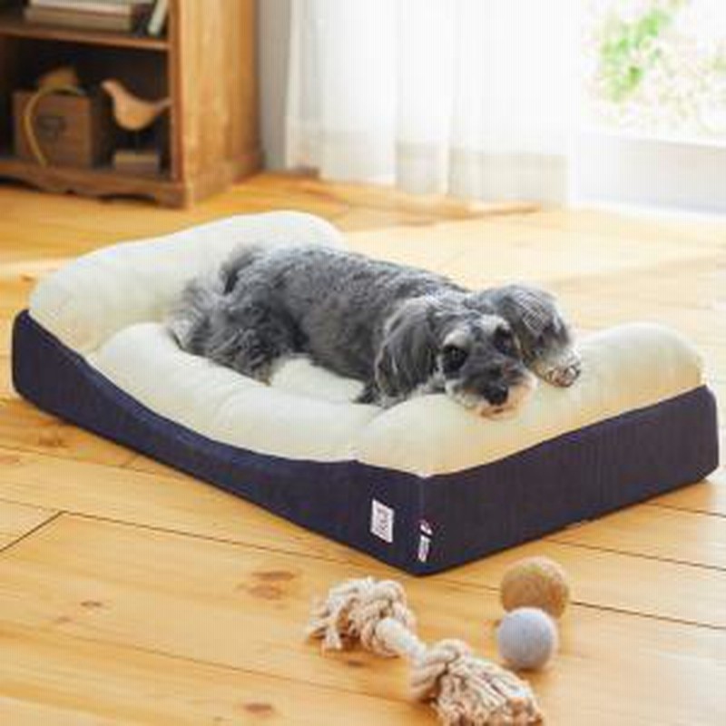 Sippole しっぽる Sippole カーブベッド インディゴ S 犬用ベッド ペットベッド クッション 通販 Lineポイント最大1 0 Get Lineショッピング