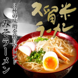 みそラーメン お取り寄せ お試し 6人前 セット 三種 合わせ味噌 スープ 九州みそ味 かくし味 豚骨エキス 深いコク 通販 グルメ ギフト