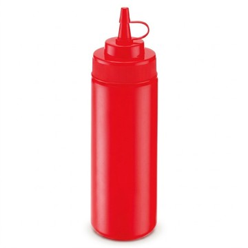 pulsiva 醬料擠壓瓶 紅色  1個  350ml