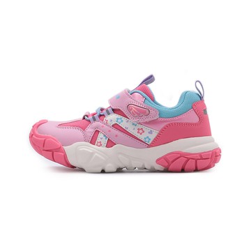 GOODYEAR 護趾魔鬼氈緩震慢跑鞋 桃 GAKR48533 中大童鞋