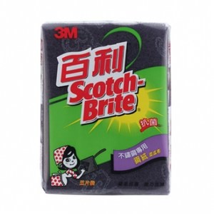 百利 爐具專用鋼絨菜瓜布五片
