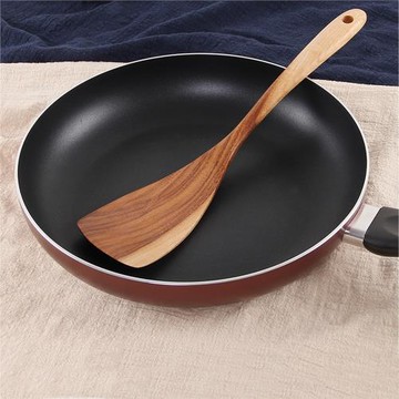 禾匠新品木鏟家用耐高溫不粘鍋用優質柚木長柄加長炒菜湯飯勺烹飪