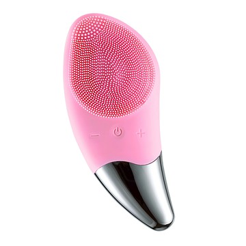 MY SCHEMING 我的心機 三合一智能聲波小牛角洗臉機  133 x 59 x 32mm  櫻花粉