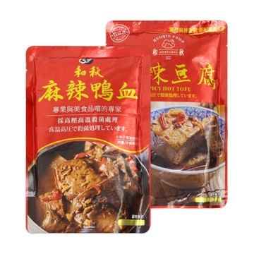 【蝦皮直營】和秋 麻辣鴨血 麻辣豆腐 450g 常溫保存 火鍋底料 滷味