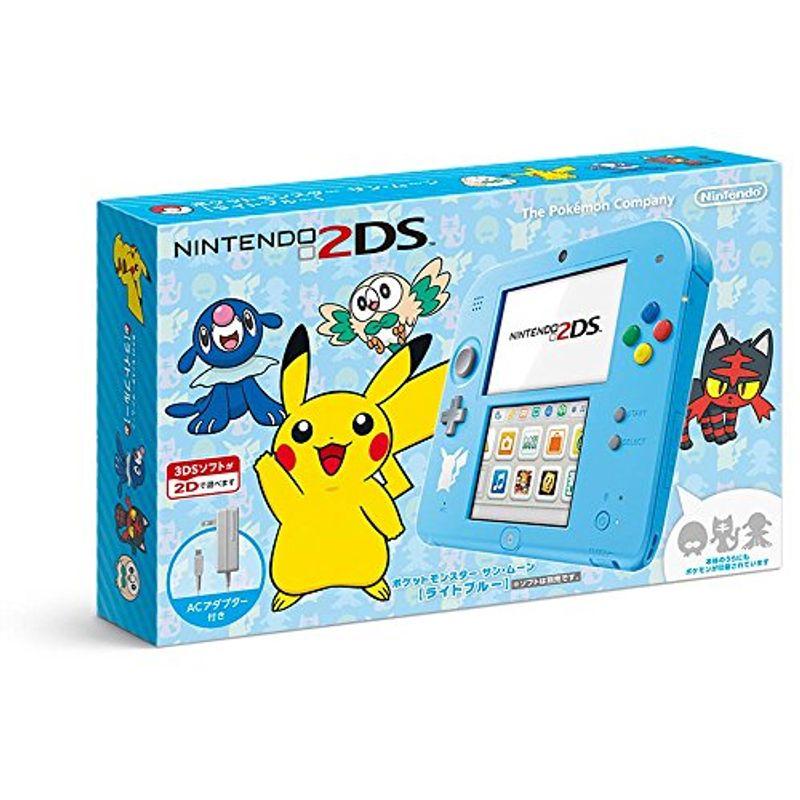 ニンテンドー2DS ポケットモンスター サン・ムーンライトブルー