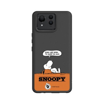 Zenfone 11 Ultra SolidSuit 黑 - 史努比 Snoopy 75th Anniversary - 75週年-休息一下