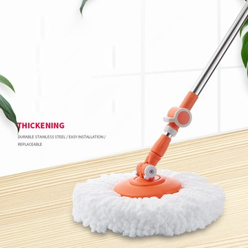 旋轉拖把替換布 通用布盤 拖把頭 超細纖維布 拖把替換布 拖把頭 超厚款 150g