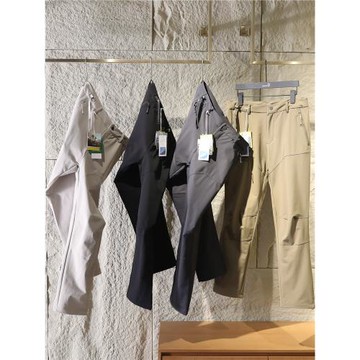 2025春夏季新款男士城市戶外休閑運動褲防風防水軟殼機能長褲9906