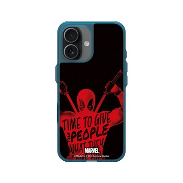 iPhone 17 Clear (相機按鈕) 夜幕藍 - 迪士尼-漫威 Marvel - 死侍-It's Deadpool's Time