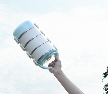 保溫盒          304不銹鋼多層保溫飯盒女便當盒學生便攜超長雙層保溫桶手提    瑪麗蘇