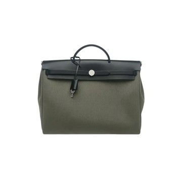 HERMÈS HERBAG 39 帆布手提包肩背包 / B刻 /H084489CKAD