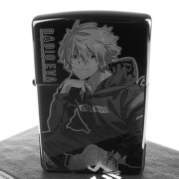 Zippo 日系~EVA新世紀福音戰士-RADIO EVA 10週年(第二彈)-渚薰圖案雷射雕刻