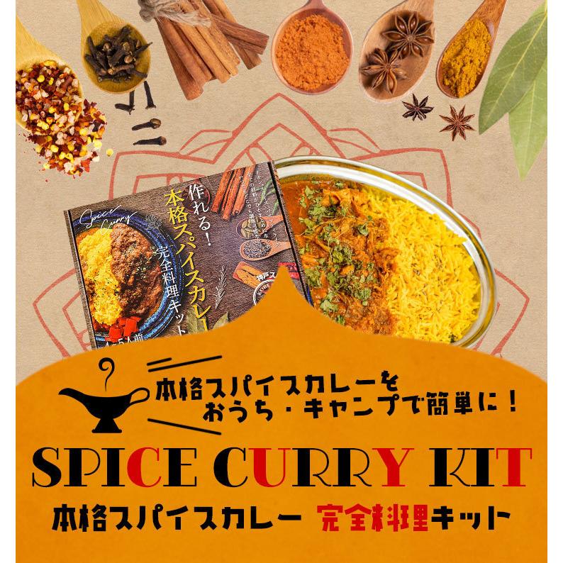 カレー 作れる！本格スパイスカレー完全料理キット 1箱 送料無料