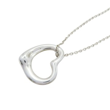 Tiffany & Co 蒂芬妮 925純銀 Open Heart 項鏈 【二手名牌BRAND OFF】