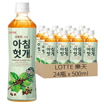 LOTTE 樂天 北枳椇茶  24瓶  500ml