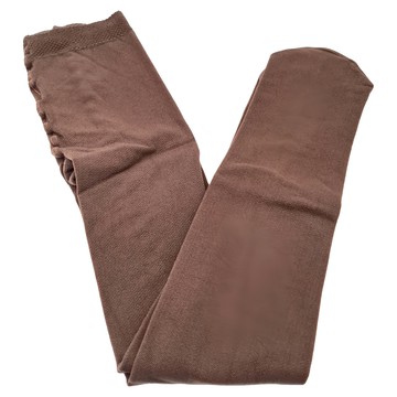 MI MI LEO 台灣製 刷毛保暖超彈力褲襪 全包款  咖啡色  單一尺寸